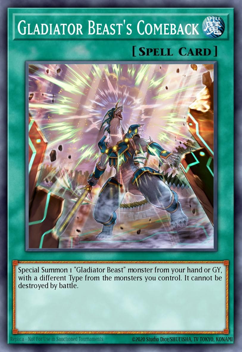 Carte Yu-Gi-Oh! Gladiator Beast's Comeback #056 — Chaos Impact