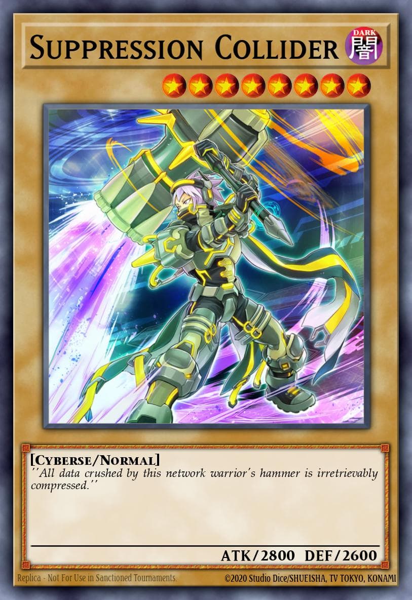 Carte Yu-Gi-Oh! Suppression Collider #001 — Chaos Impact