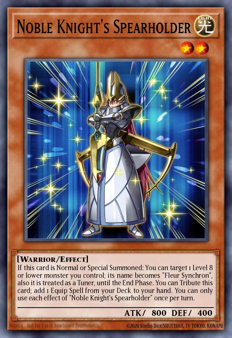 Carte Yu-Gi-Oh! Noble Knight's Spearholder #019 — Brothers of Legend