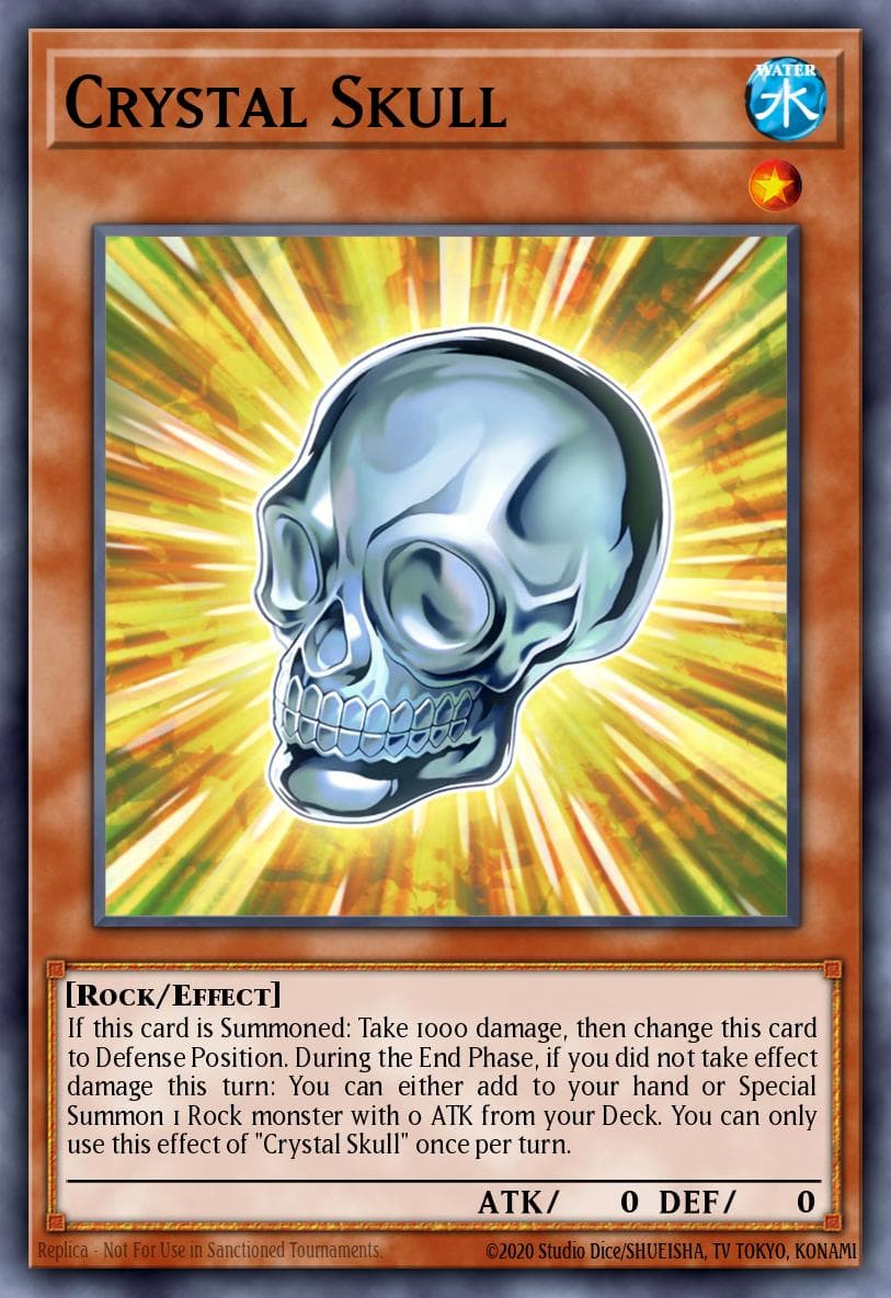 Carte Yu-Gi-Oh! Crystal Skull #022 — Battles of Legend: Crystal Revenge