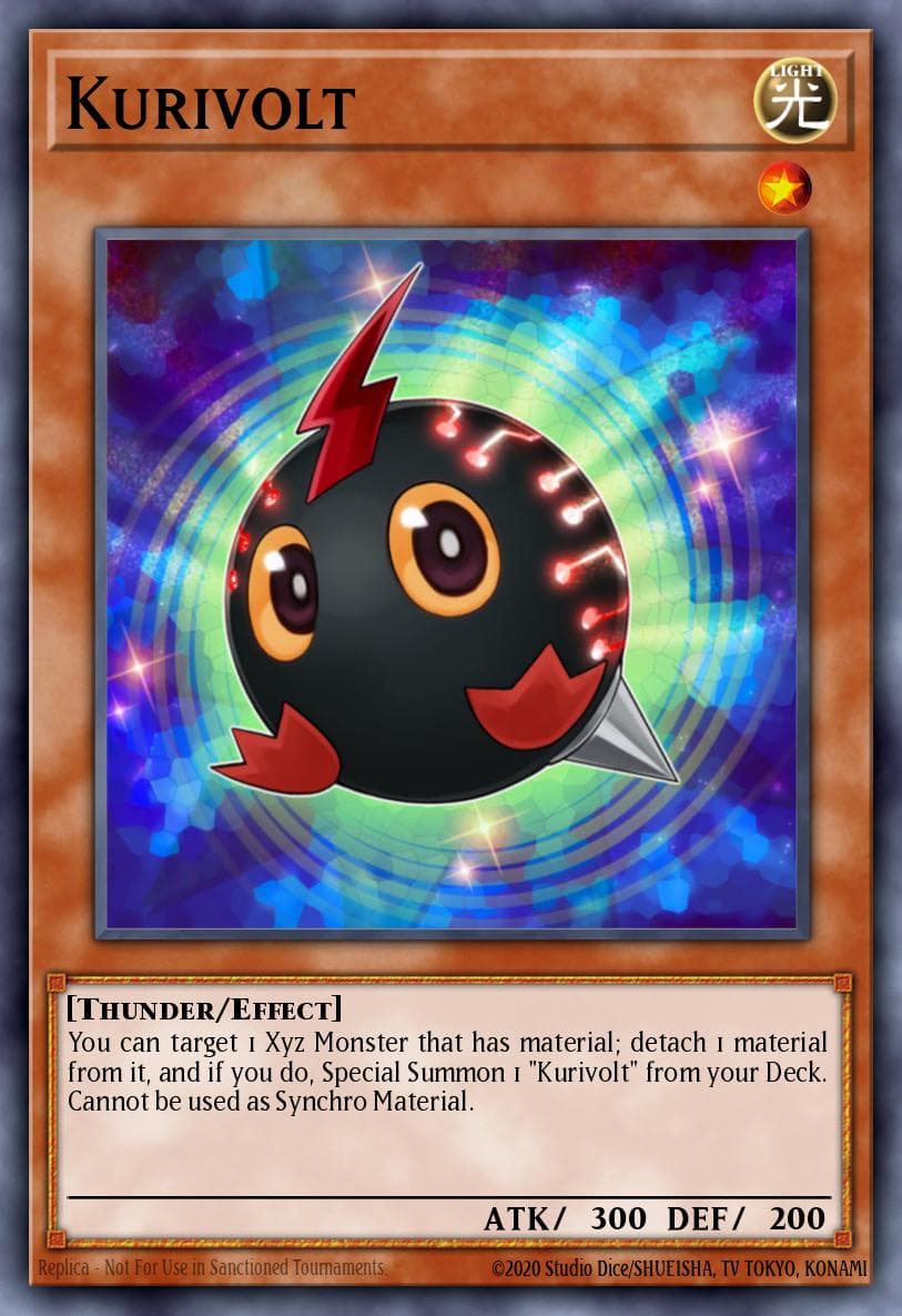 Carte Yu-Gi-Oh! Kurivolt #009 — Yu-Gi-Oh! Advent Calendar (2019)