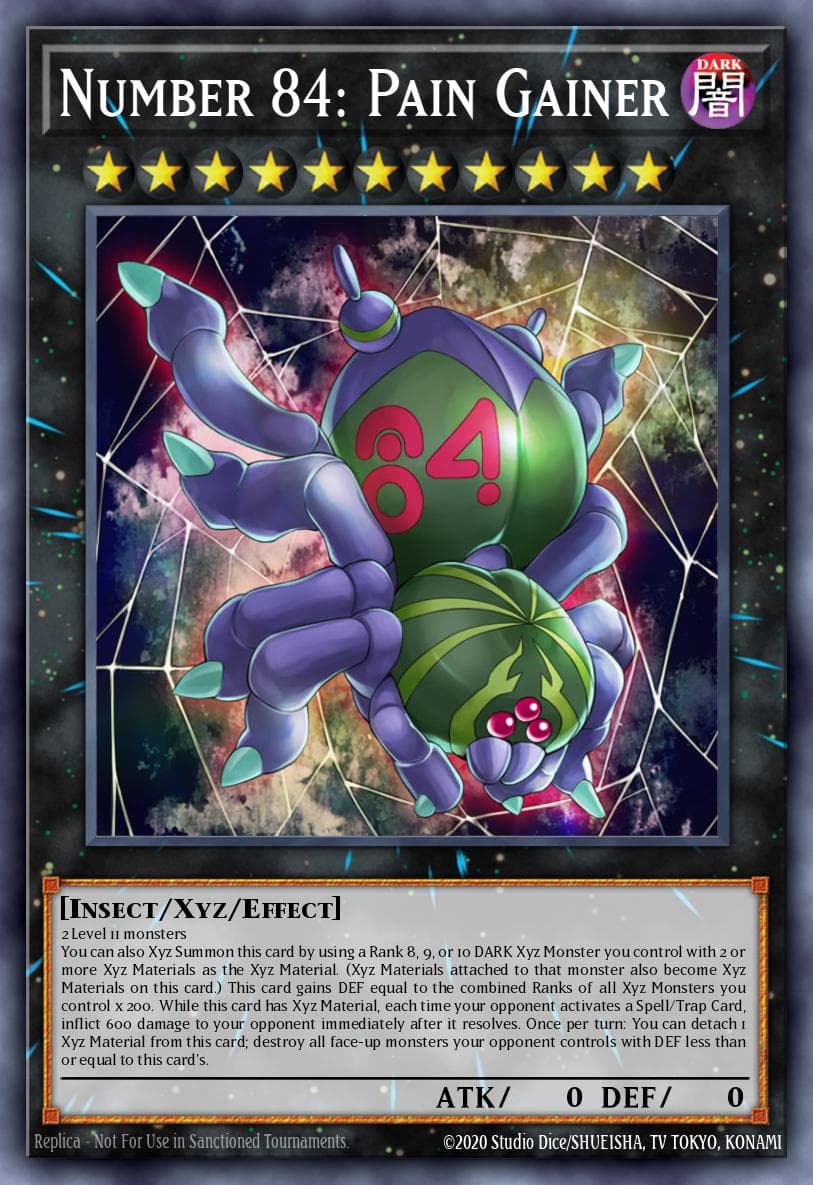 Carte Yu-Gi-Oh! Number 84: Pain Gainer #151 — Battles of Legend: Chapter 1