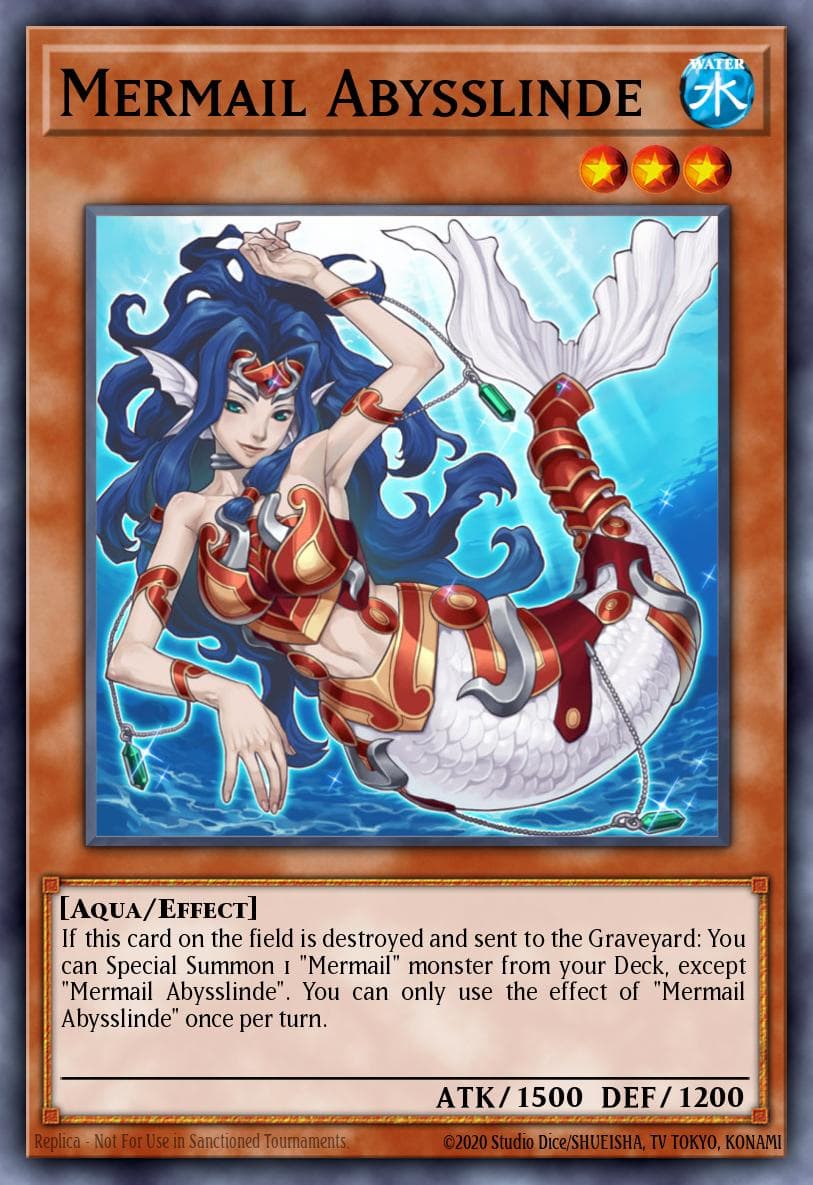 Carte Yu-Gi-Oh! Mermail Abysslinde #014 — Abyss Rising