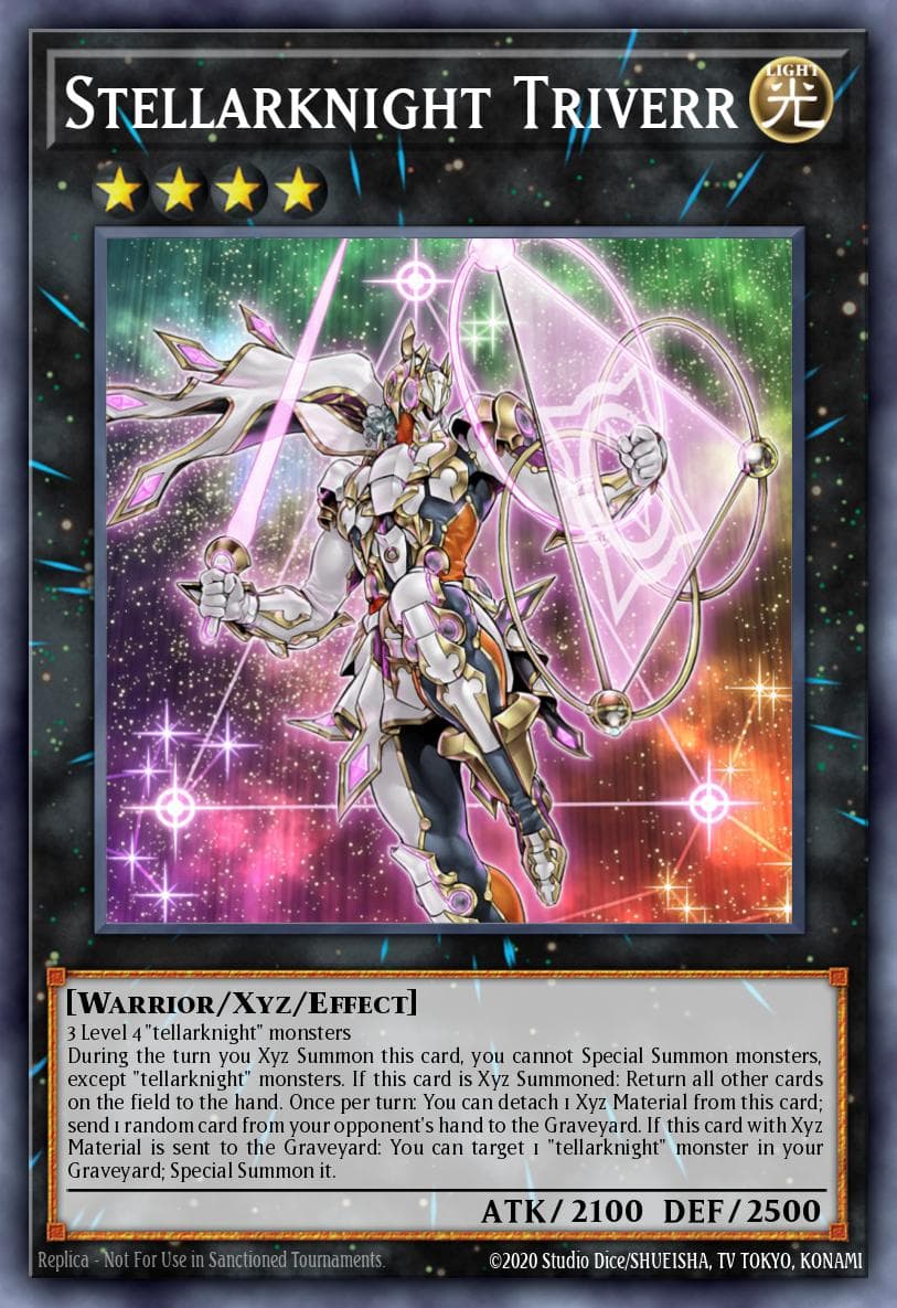 Carte Yu-Gi-Oh! Stellarknight Triverr #098 — Battles of Legend: Glorious Gallery