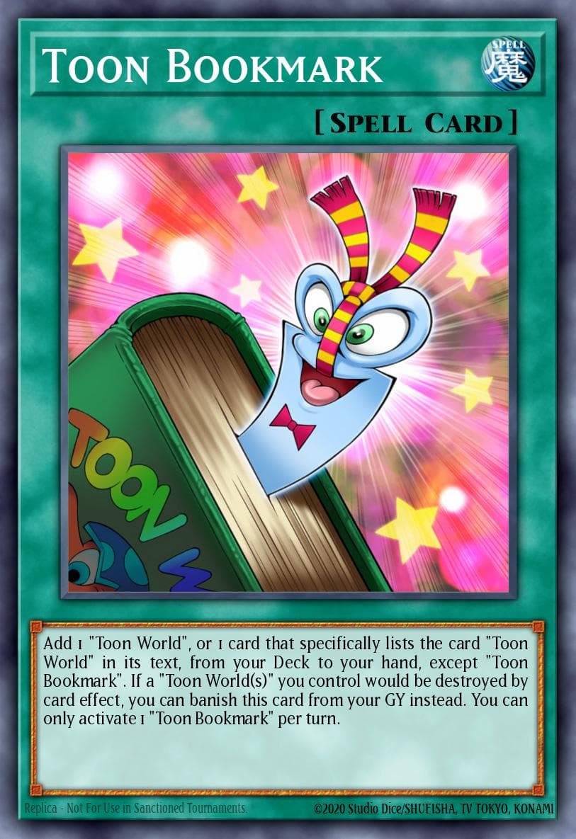Carte Yu-Gi-Oh! Toon Bookmark #067 — Battles of Legend: Crystal Revenge