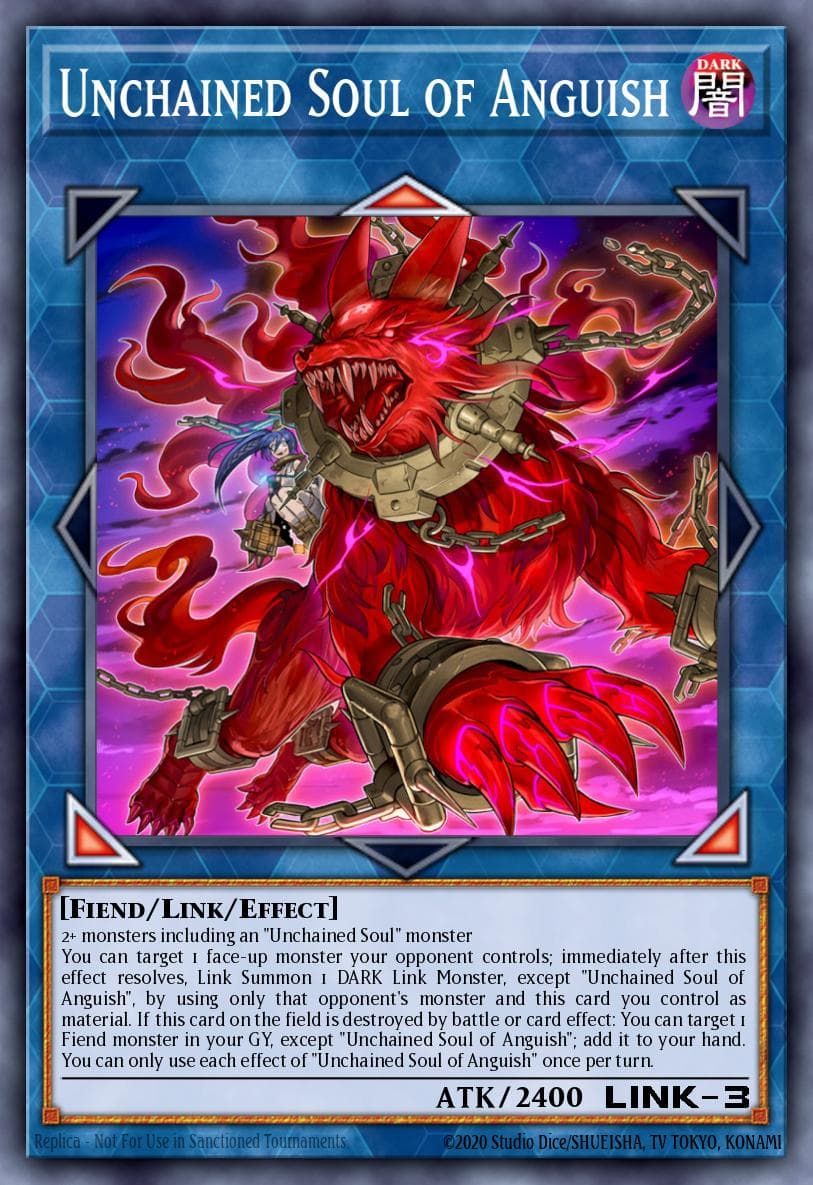 Carte Yu-Gi-Oh! Unchained Soul of Anguish #158 — Battles of Legend: Monster Mayhem
