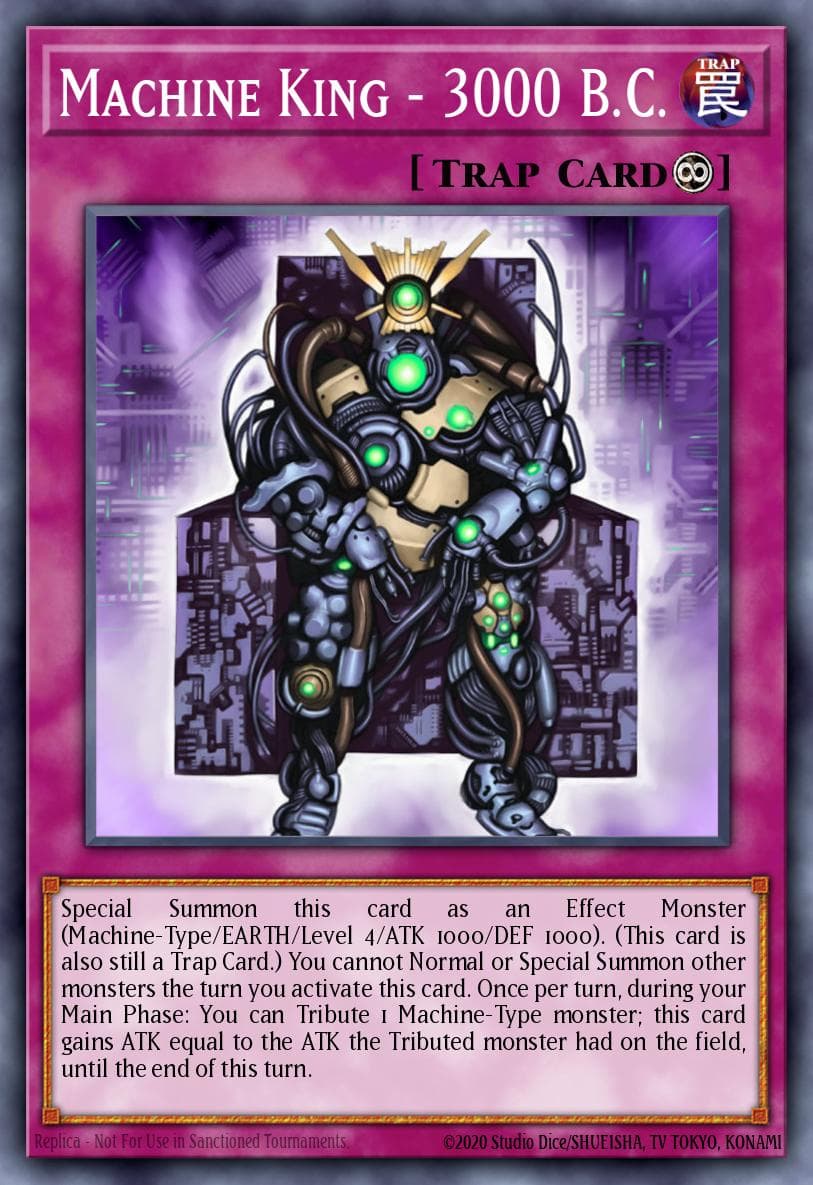 Carte Yu-Gi-Oh! Machine King - 3000 B.C. #074 — Absolute Powerforce