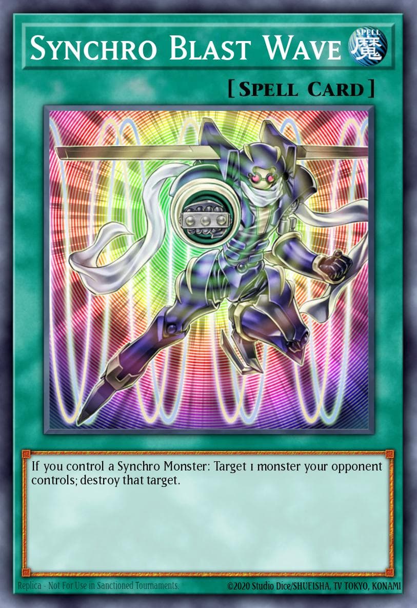 Carte Yu-Gi-Oh! Synchro Blast Wave #021 — Starter Deck: Yu-Gi-Oh! 5D's