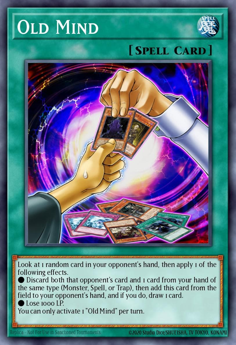 Carte Yu-Gi-Oh! Old Mind #066 — Chaos Impact