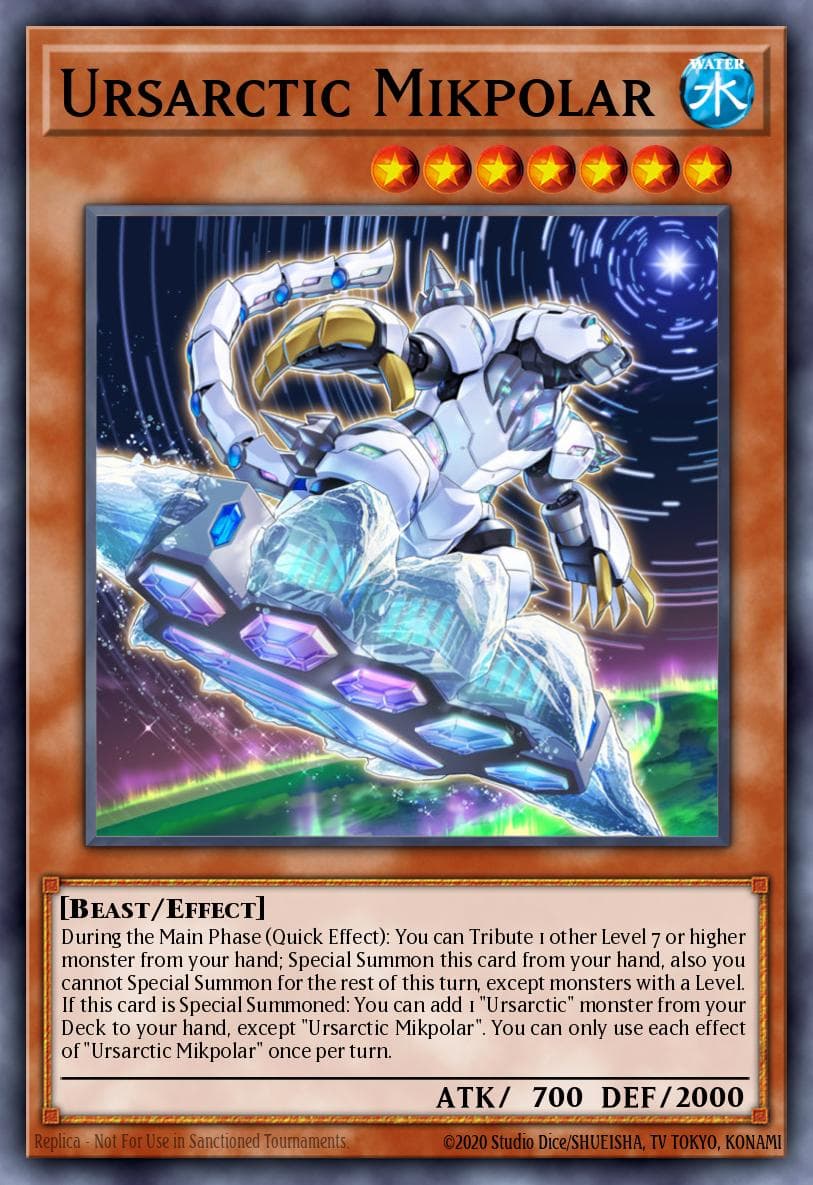Carte Yu-Gi-Oh! Ursarctic Mikpolar #027 — Ancient Guardians
