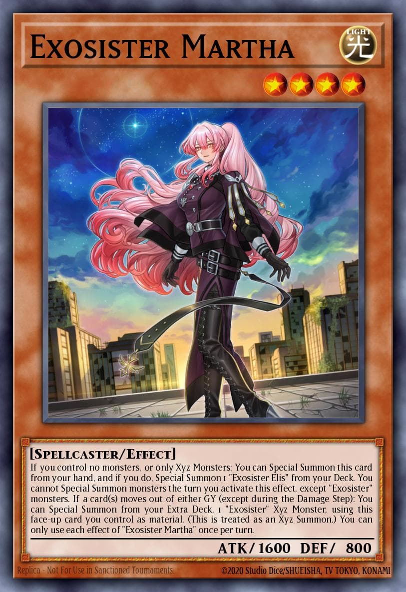 Carte Yu-Gi-Oh! Exosister Martha #079 — Battles of Legend: Glorious Gallery