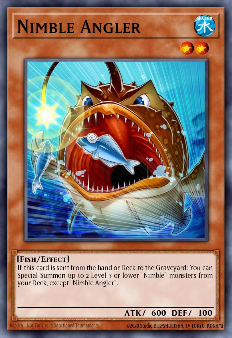 Carte Yu-Gi-Oh! Nimble Angler #031 — Abyss Rising