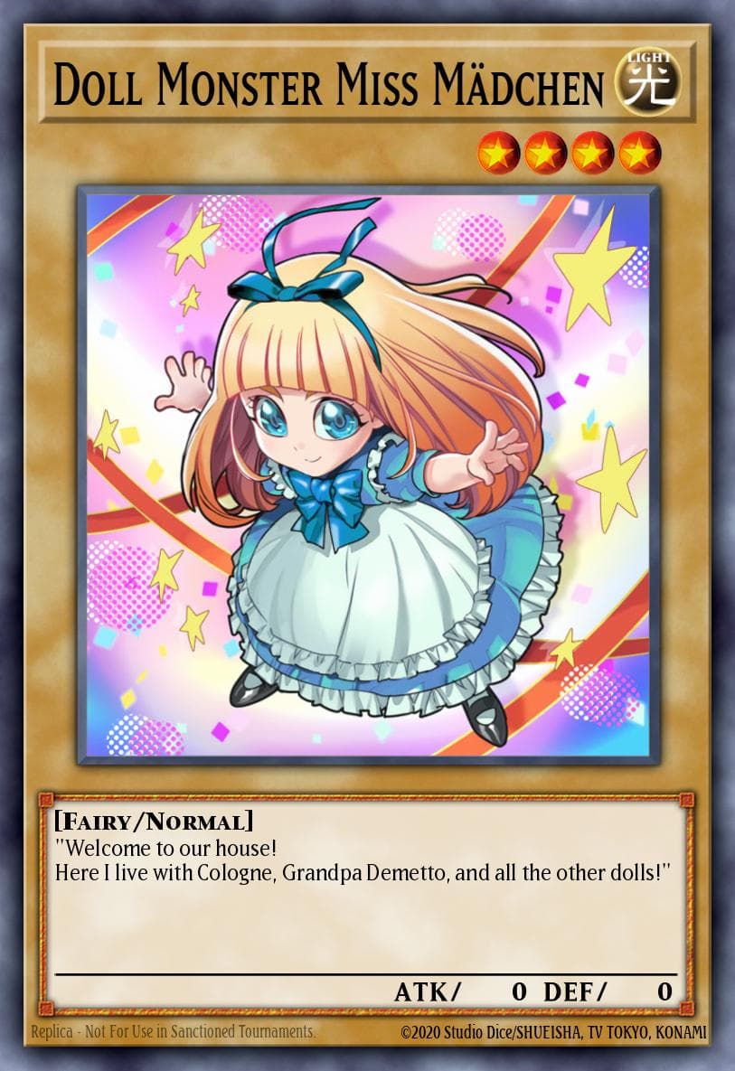 Carte Yu-Gi-Oh! Doll Monster Miss Mädchen #093 — Battle of Chaos