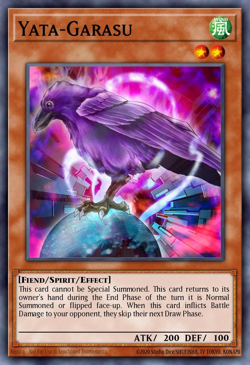 Carte Yu-Gi-Oh! Yata-Garasu #098 — Battles of Legend: Crystal Revenge