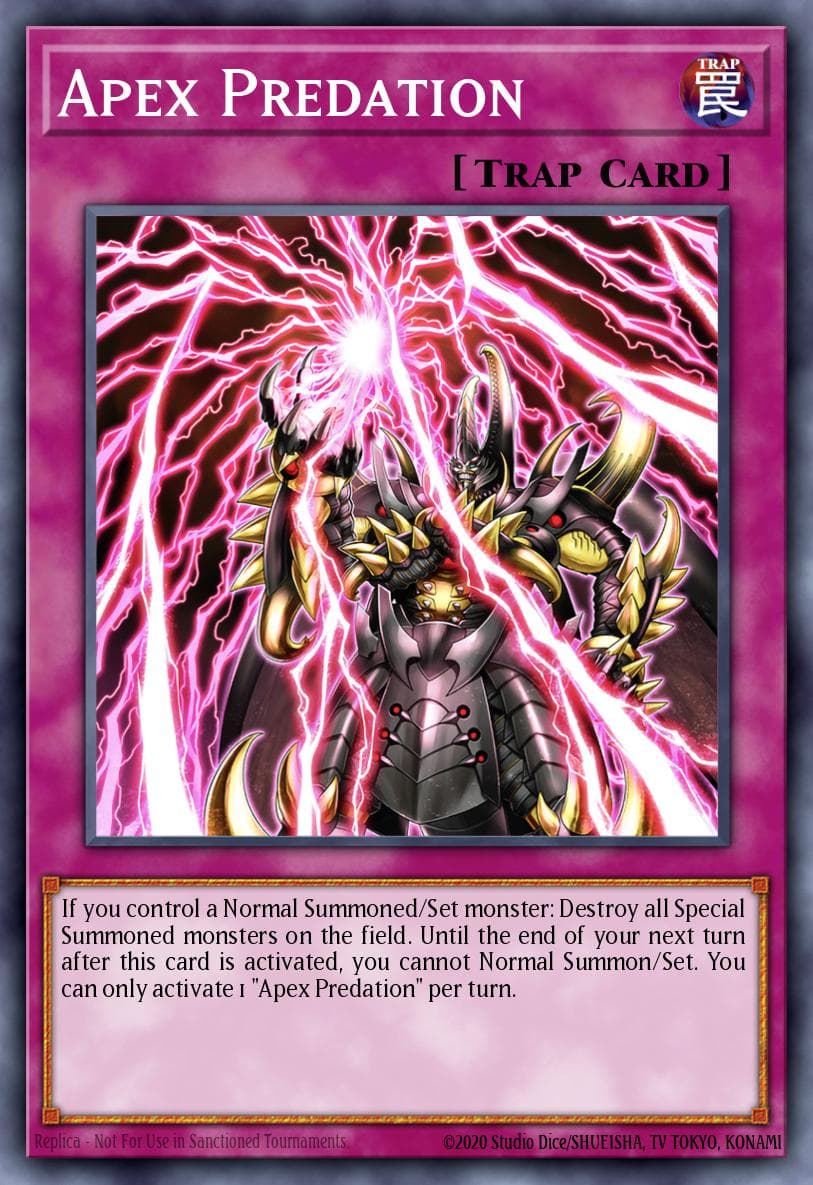 Carte Yu-Gi-Oh! Apex Predation #084 — Burst of Destiny
