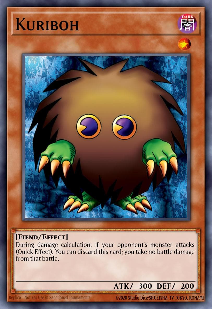 Carte Yu-Gi-Oh! Kuriboh #001 — Yu-Gi-Oh! Advent Calendar (2019)