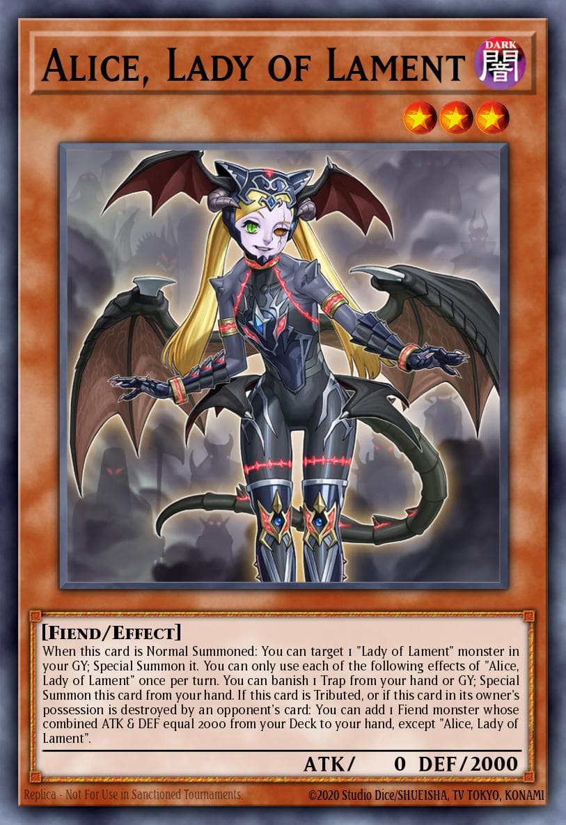Carte Yu-Gi-Oh! Alice, Lady of Lament #028 — Battle of Chaos