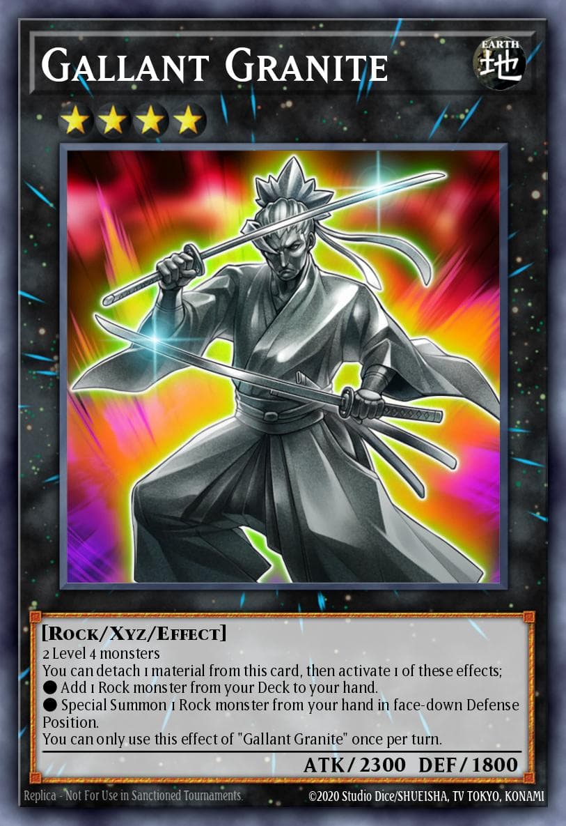 Carte Yu-Gi-Oh! Gallant Granite #036 — Chaos Impact