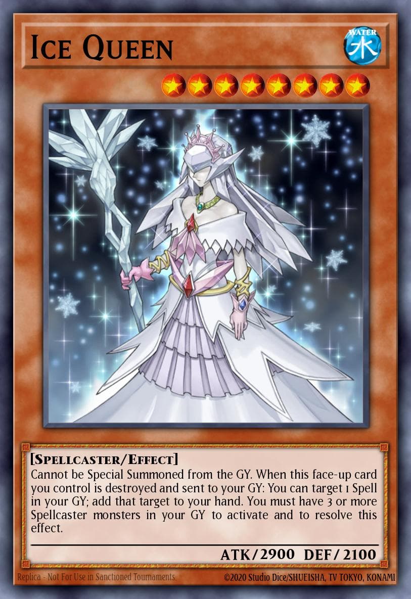 Carte Yu-Gi-Oh! Ice Queen #005 — Yu-Gi-Oh! Advent Calendar (2018)