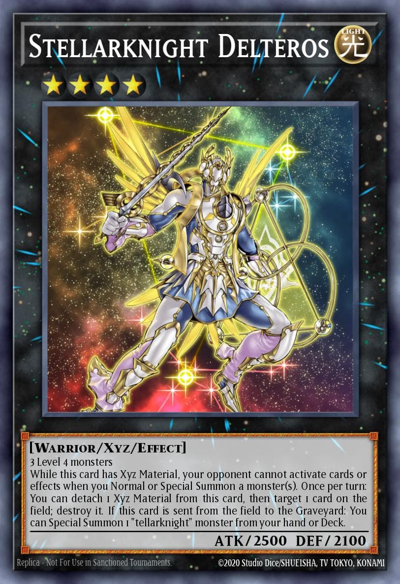 Carte Yu-Gi-Oh! Stellarknight Delteros #010 — Battles of Legend: Glorious Gallery