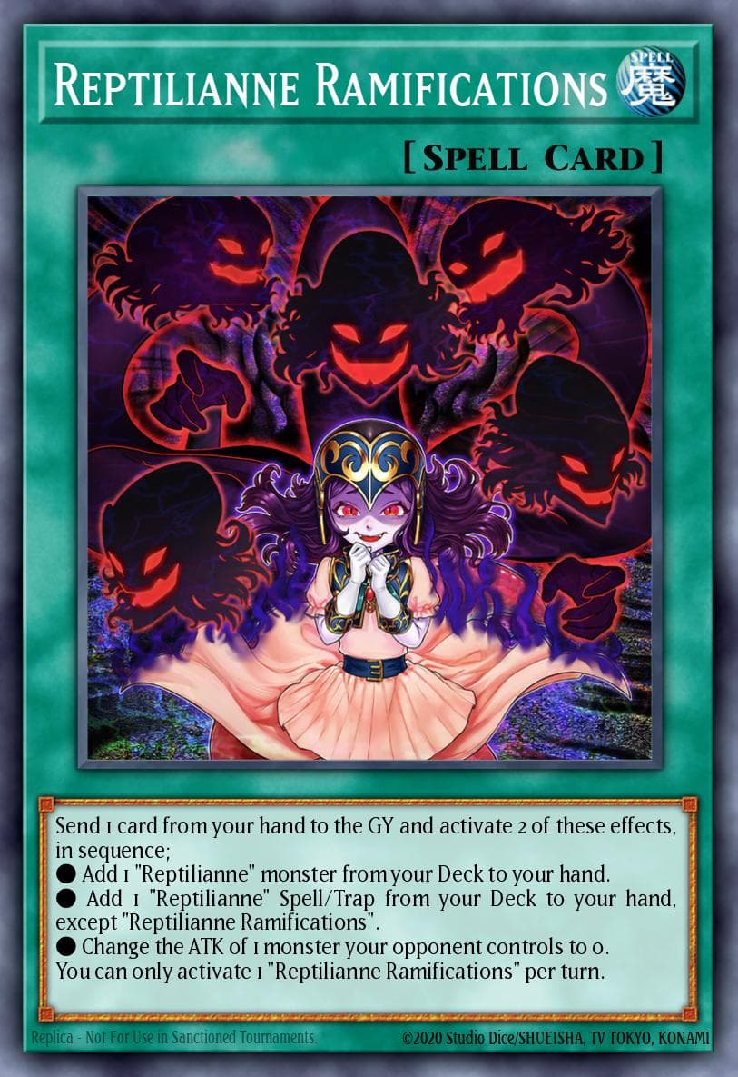 Carte Yu-Gi-Oh! Reptilianne Ramifications #060 — Burst of Destiny