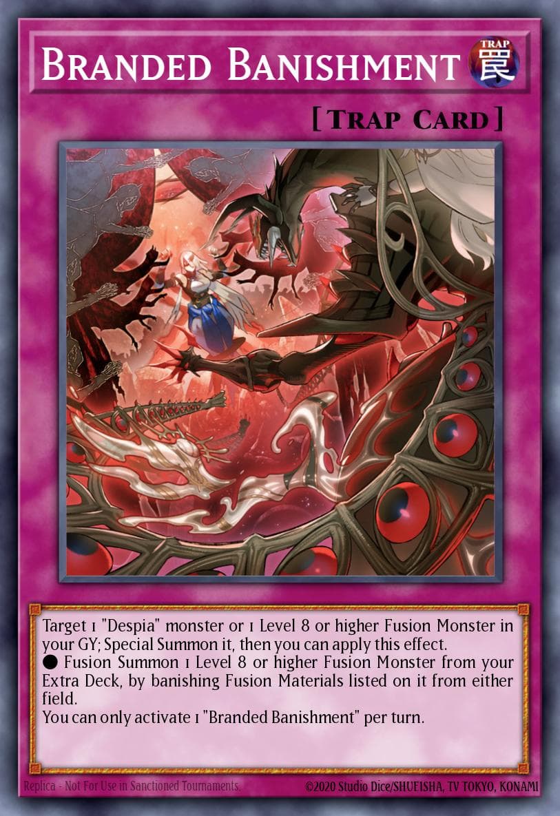 Carte Yu-Gi-Oh! Branded Banishment #035 — THE CHRONICLES DECK: The Fallen & The Virtuous (All-Foil Edition)