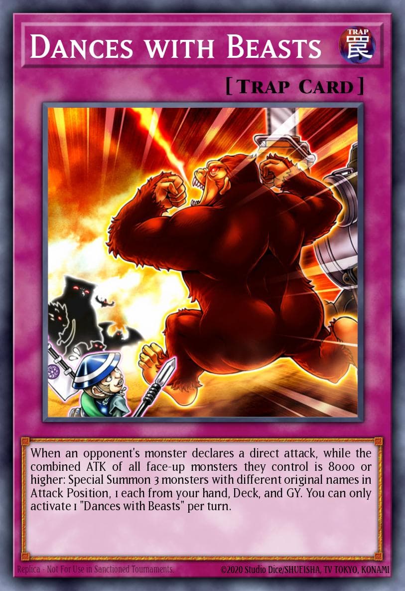 Carte Yu-Gi-Oh! Dances with Beasts #097 — Chaos Impact