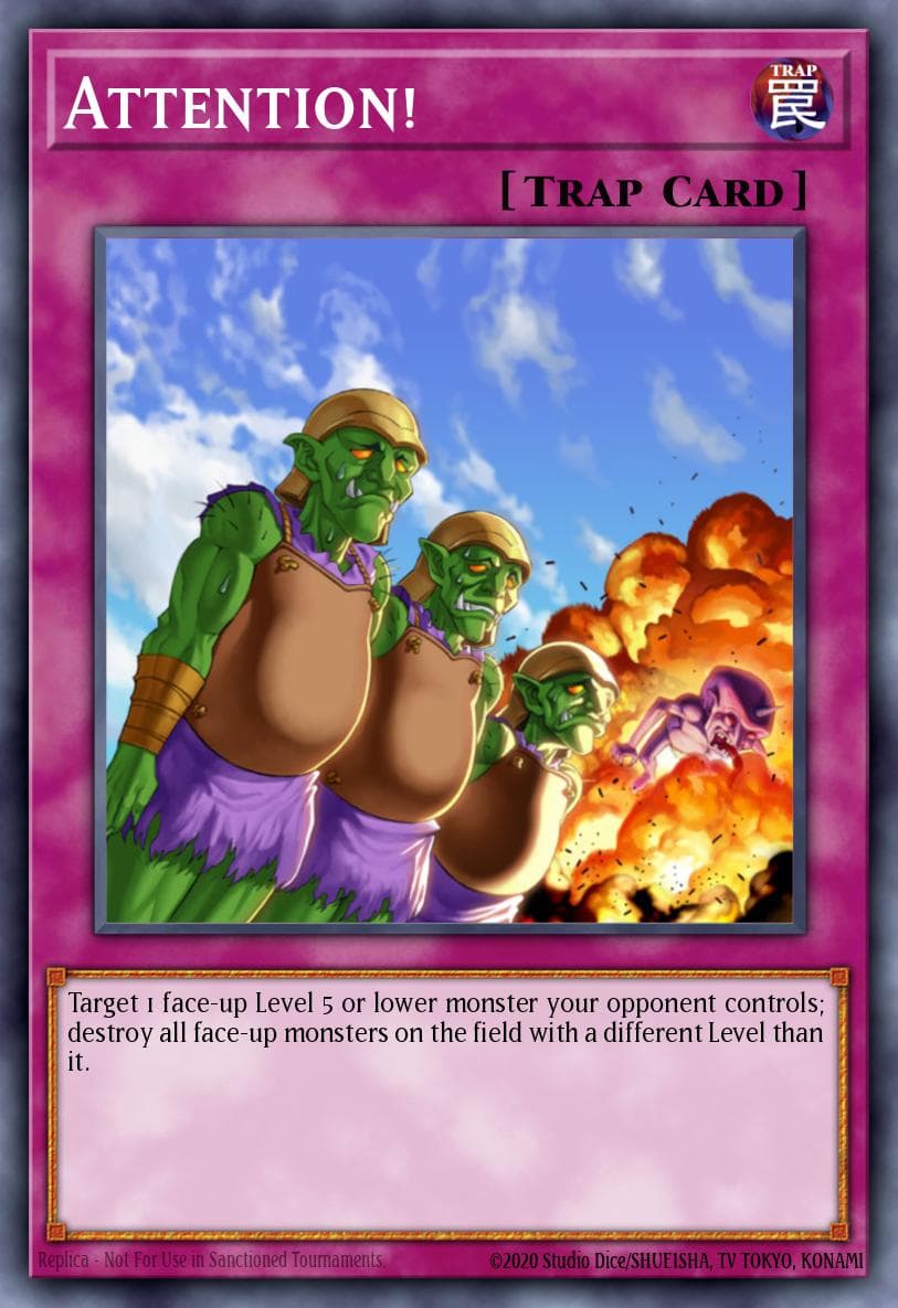 Carte Yu-Gi-Oh! Attention! #090 — War of the Giants: Round 2