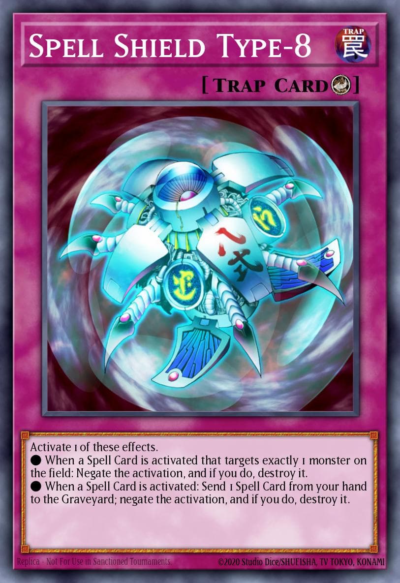 Carte Yu-Gi-Oh! Spell Shield Type-8 #097 — Battle Pack: Epic Dawn
