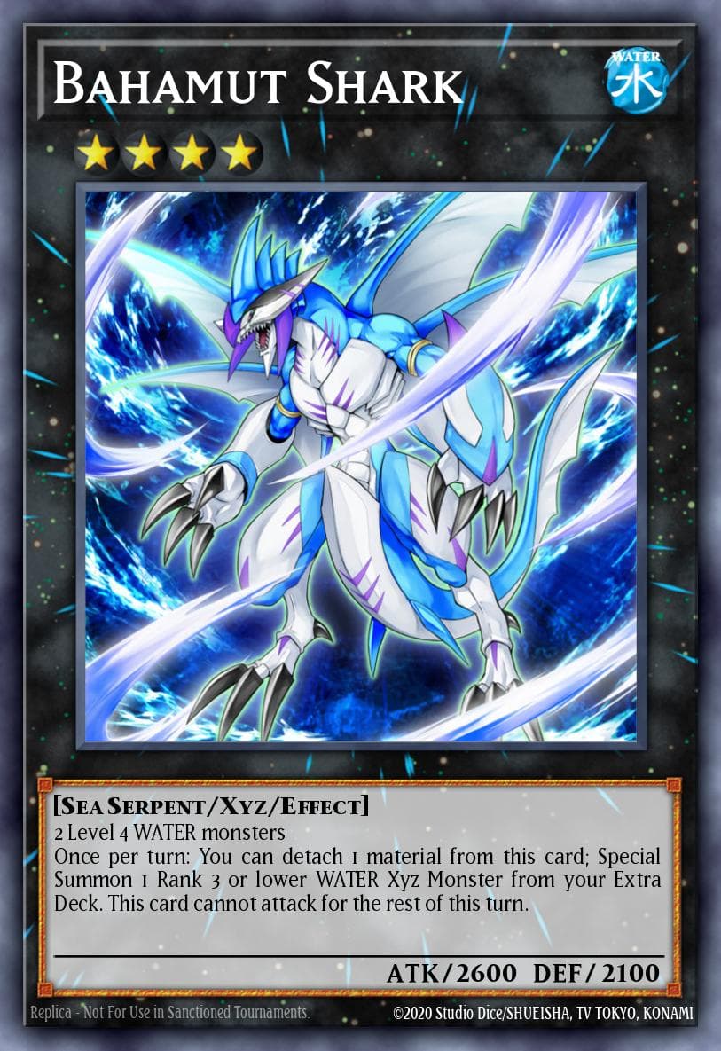 Carte Yu-Gi-Oh! Bahamut Shark #099 — Abyss Rising