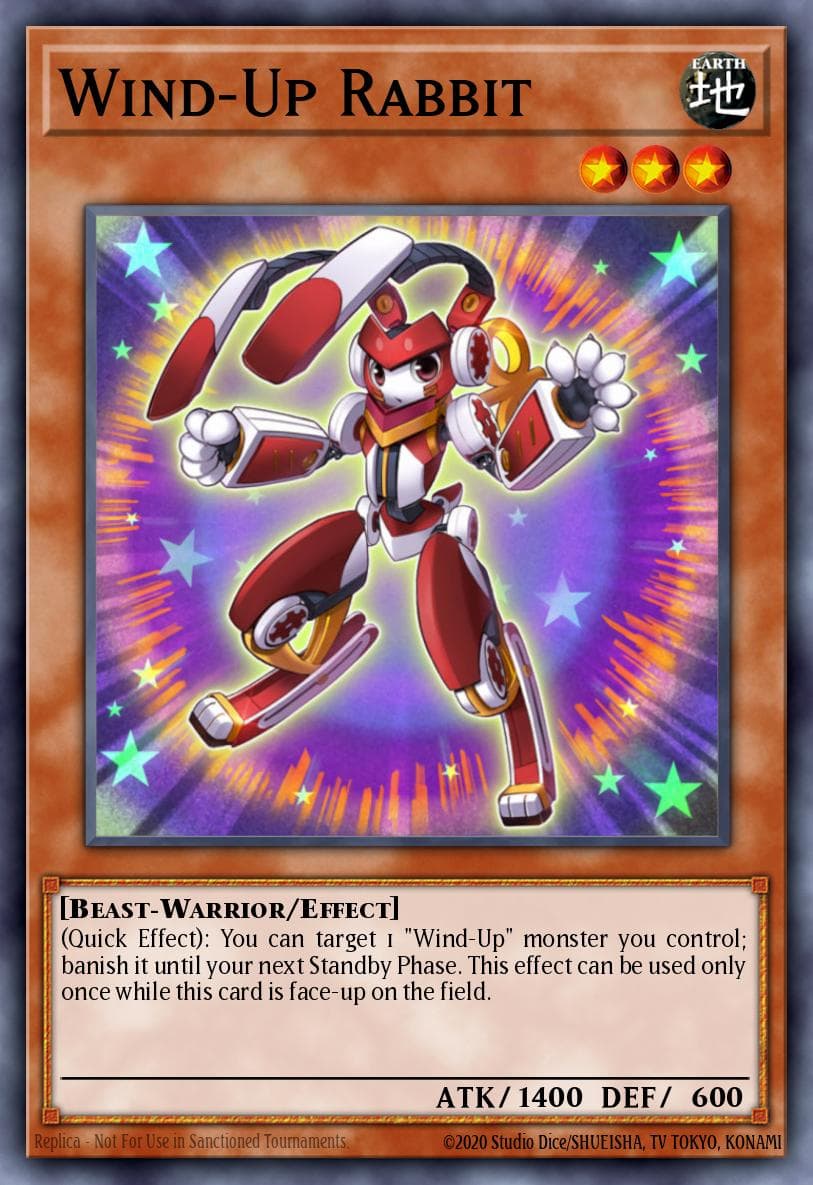 Carte Yu-Gi-Oh! Wind-Up Rabbit #009 — Yu-Gi-Oh! Advent Calendar (2018)