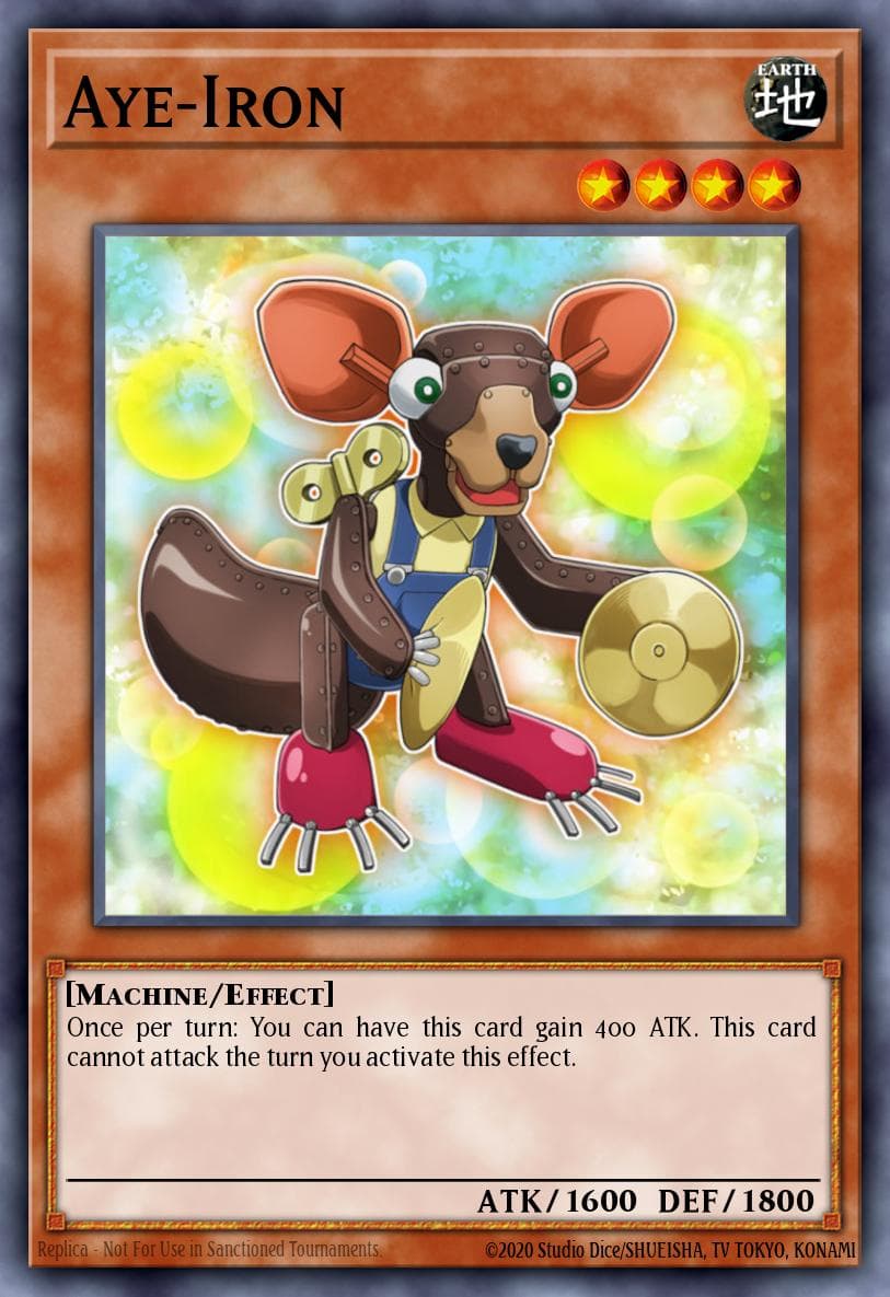 Carte Yu-Gi-Oh! Aye-Iron #123 — Battle Pack 2: War of the Giants