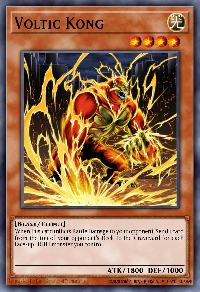 Carte Yu-Gi-Oh! Voltic Kong #144 — Battle Pack: Epic Dawn