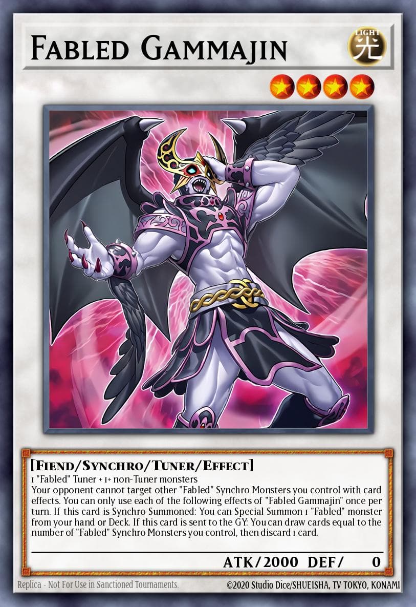 Carte Yu-Gi-Oh! Fabled Gammajin #013 — Battles of Legend: Monster Mayhem