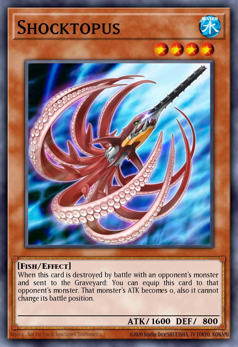 Carte Yu-Gi-Oh! Shocktopus #102 — Battle Pack 2: War of the Giants