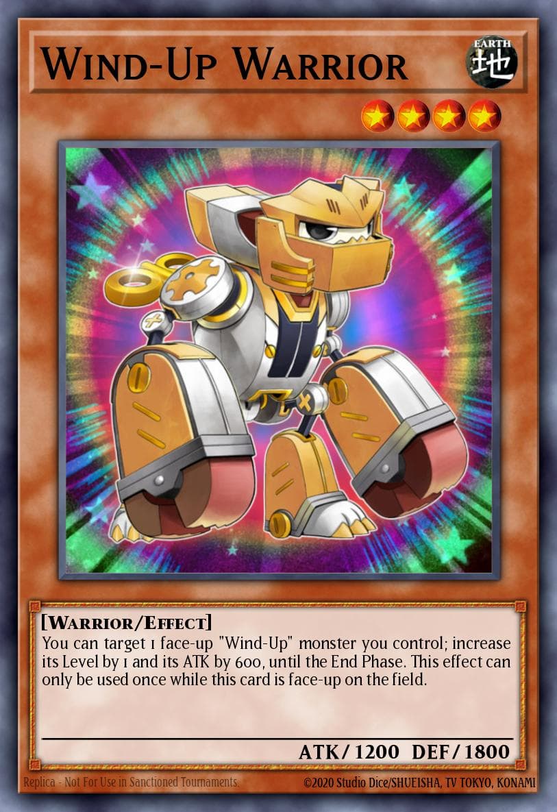 Carte Yu-Gi-Oh! Wind-Up Warrior #170 — Battle Pack: Epic Dawn
