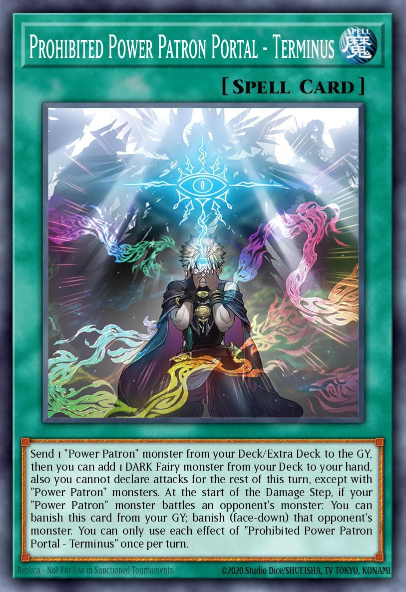 Carte Yu-Gi-Oh! Prohibited Power Patron Portal - Terminus #056 — Blazing Dominion