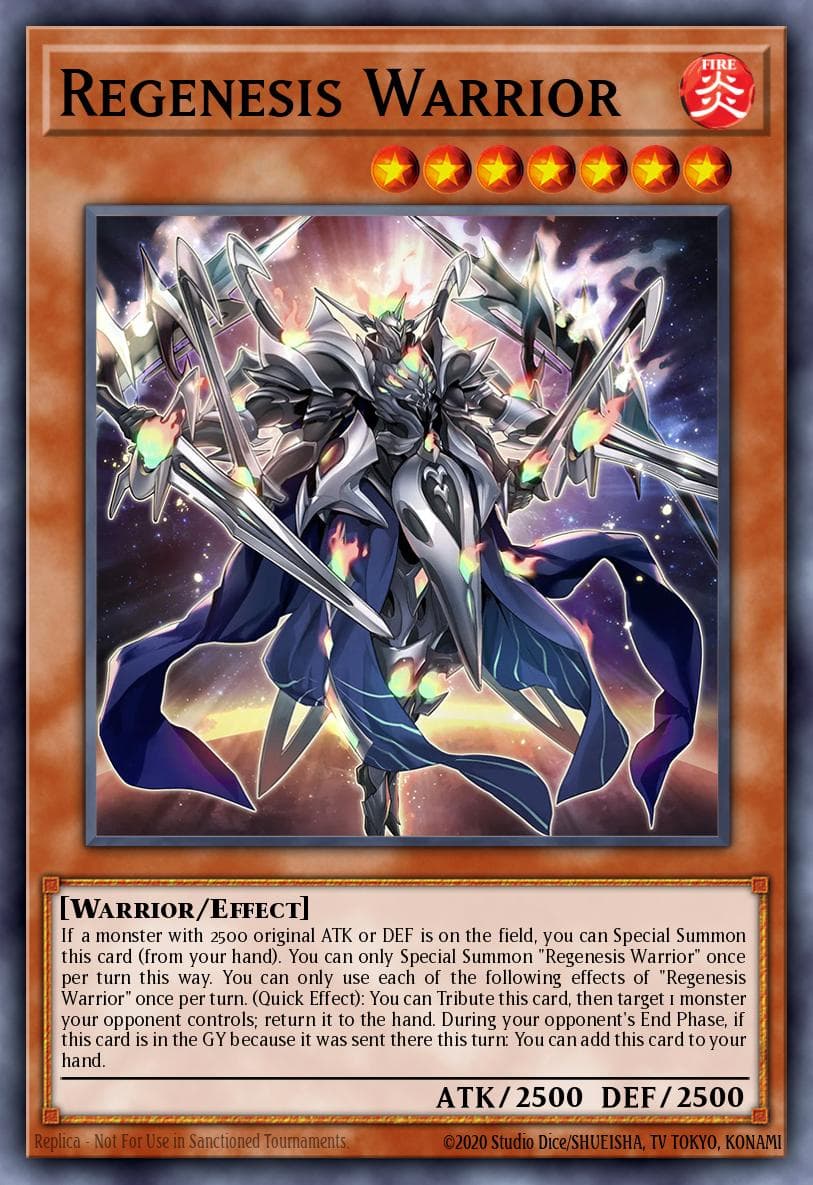 Carte Yu-Gi-Oh! Regenesis Warrior #013 — Alliance Insight