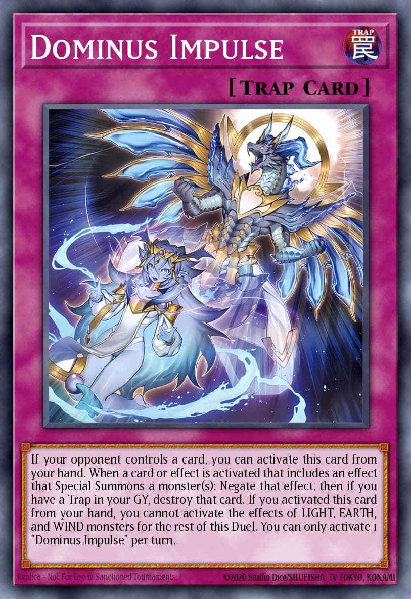 Carte Yu-Gi-Oh! Dominus Impulse #146 — Battles of Legend: Glorious Gallery