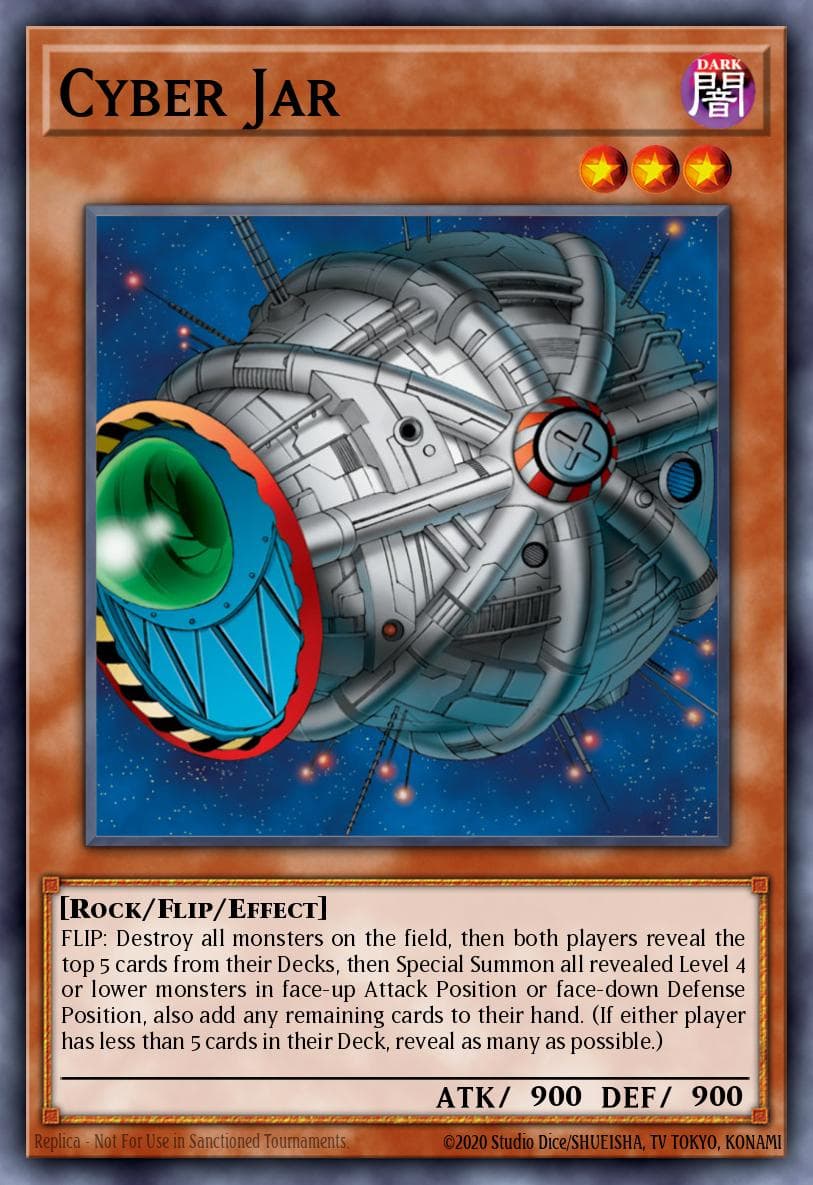 Carte Yu-Gi-Oh! Cyber Jar #007 — Battle Pack 2: War of the Giants