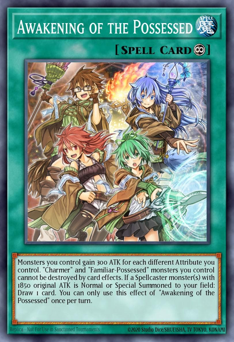 Carte Yu-Gi-Oh! Awakening of the Possessed #031 — THE CHRONICLES DECK: Spirit Charmers (All-Foil Edition)