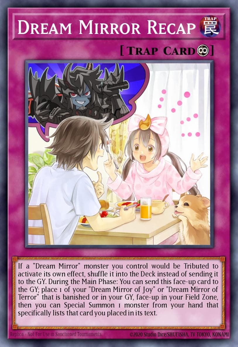 Carte Yu-Gi-Oh! Dream Mirror Recap #077 — Blazing Vortex