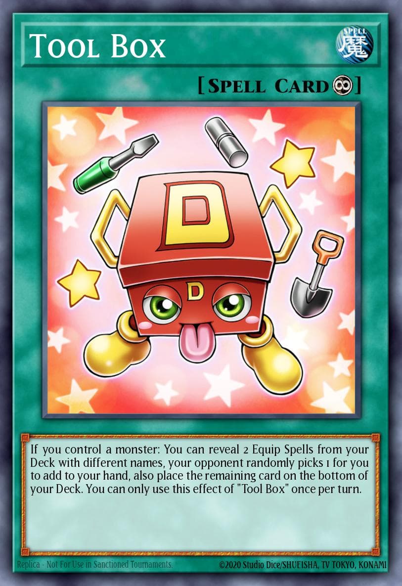 Carte Yu-Gi-Oh! Tool Box #021 — Battles of Legend: Crystal Revenge