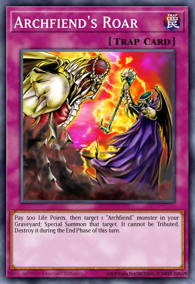 Carte Yu-Gi-Oh! Archfiend's Roar #025 — Astral Pack Three