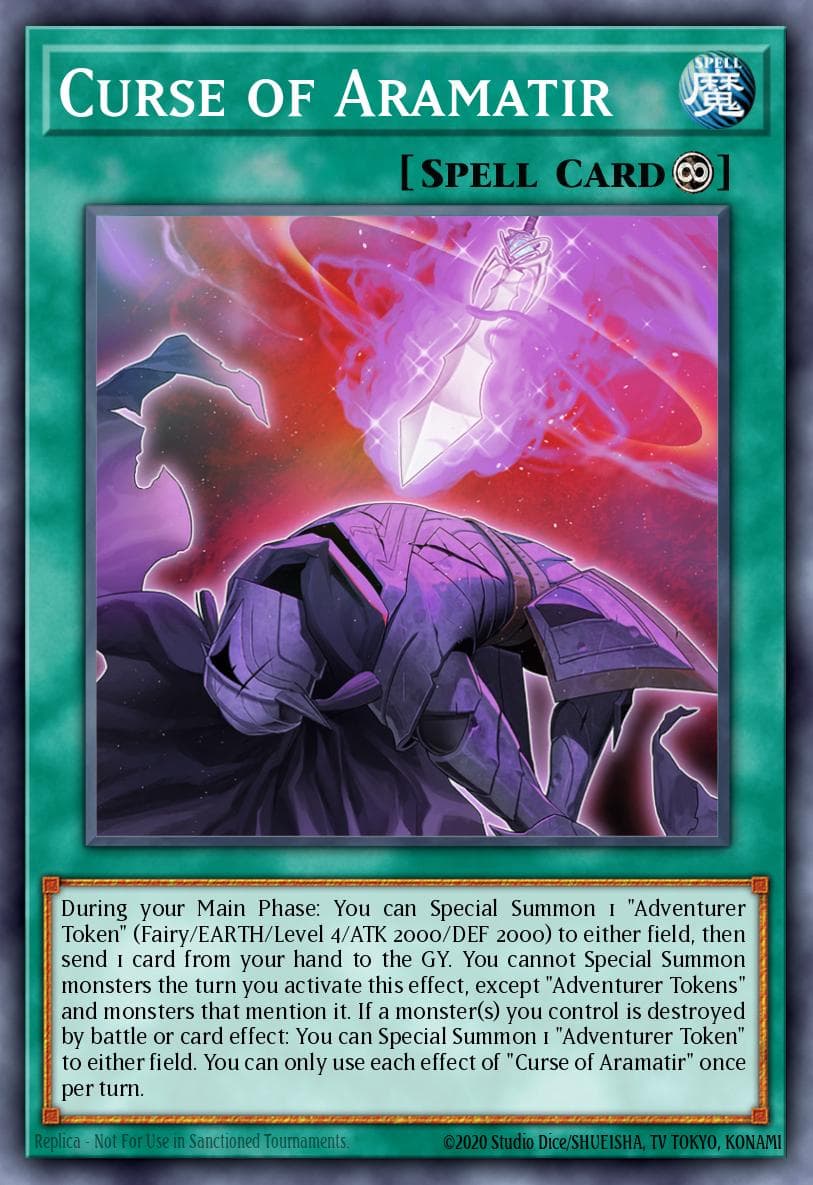 Carte Yu-Gi-Oh! Curse of Aramatir #099 — Battles of Legend: Monstrous Revenge