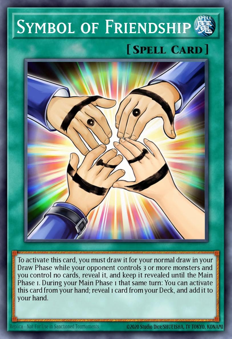 Carte Yu-Gi-Oh! Symbol of Friendship #058 — Battles of Legend: Hero's Revenge