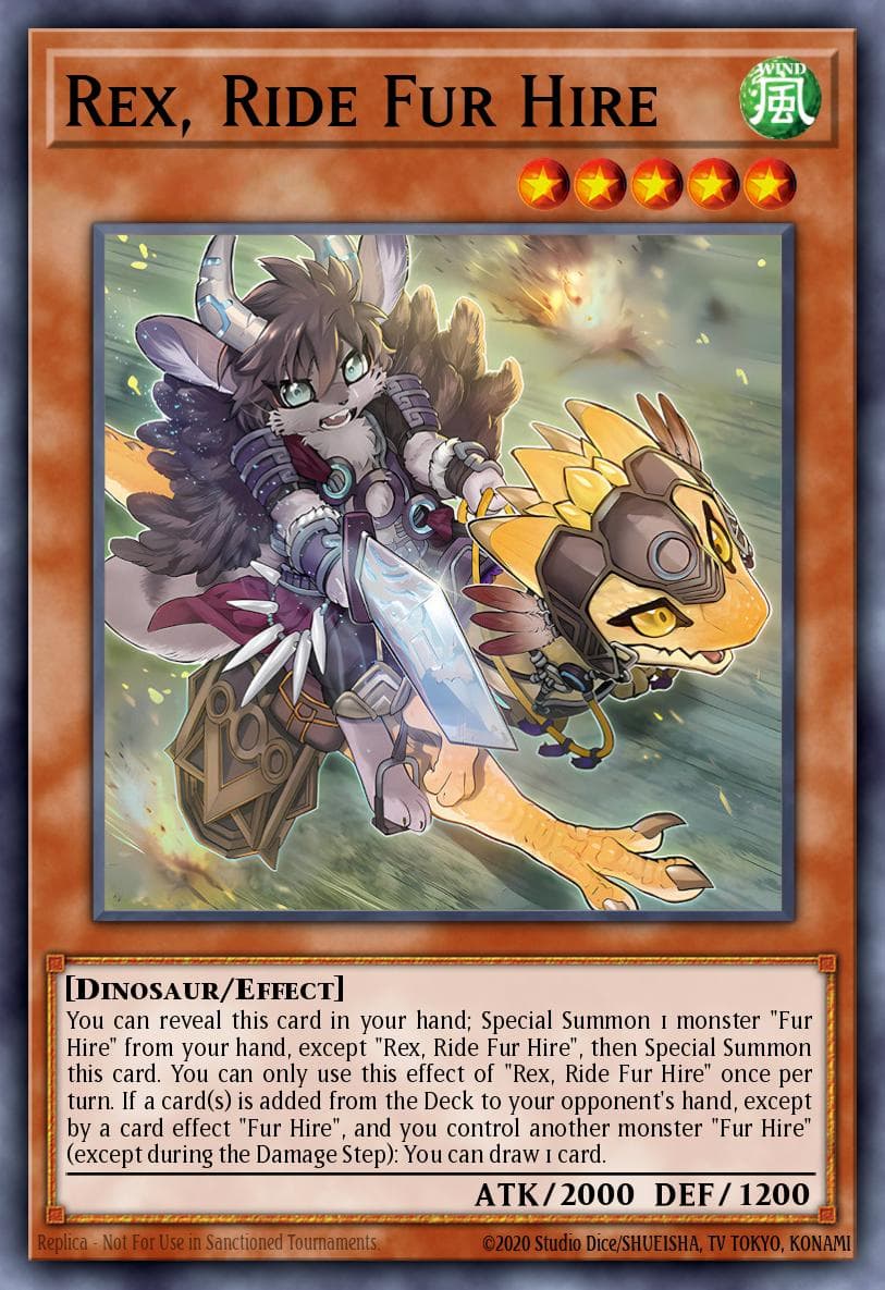 Carte Yu-Gi-Oh! Rex, Ride Fur Hire #017 — Burst Protocol