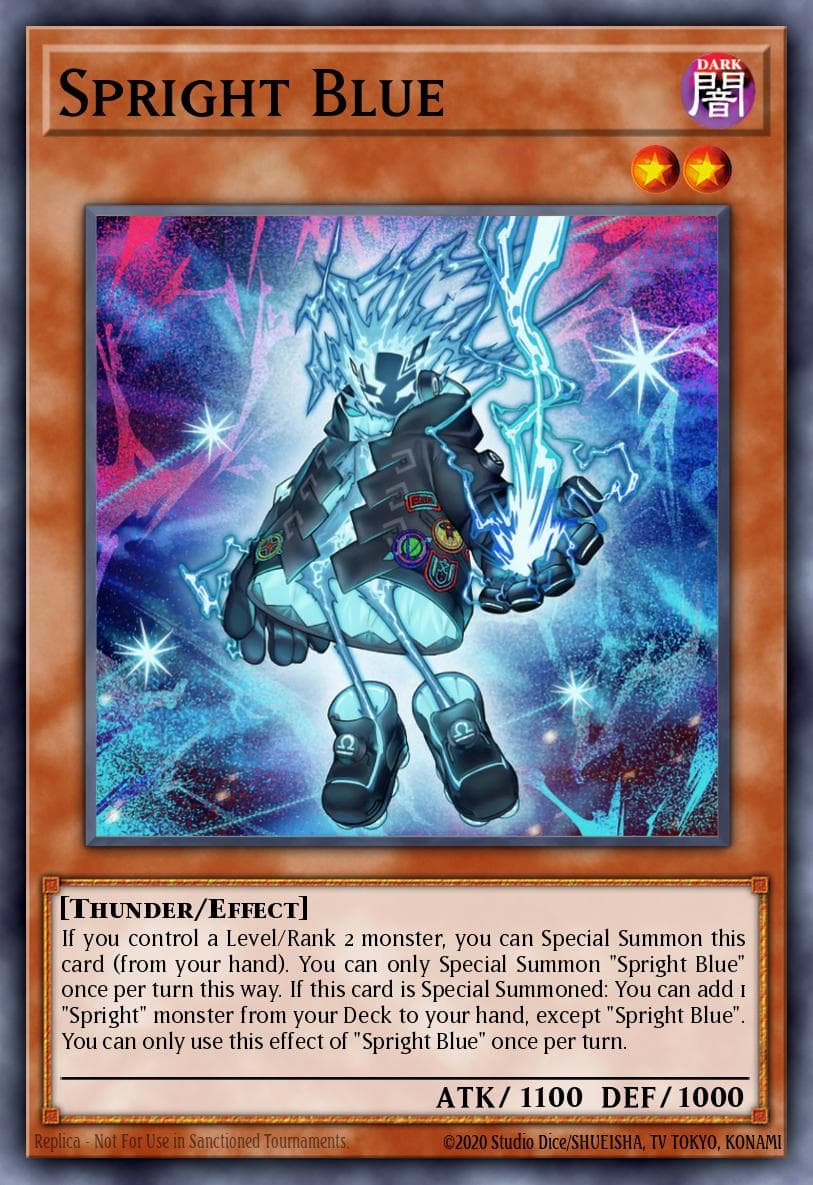 Carte Yu-Gi-Oh! Spright Blue #075 — Battles of Legend: Terminal Revenge