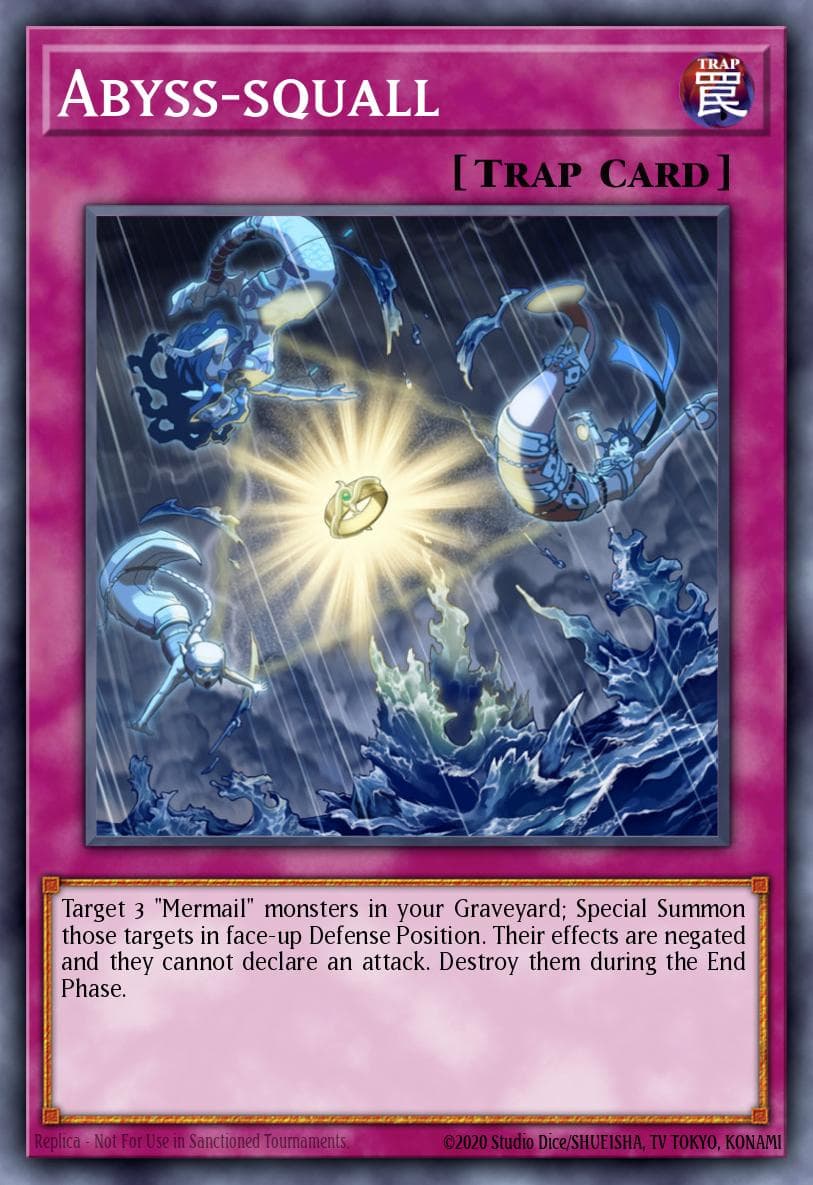 Carte Yu-Gi-Oh! Abyss-squall #071 — Abyss Rising