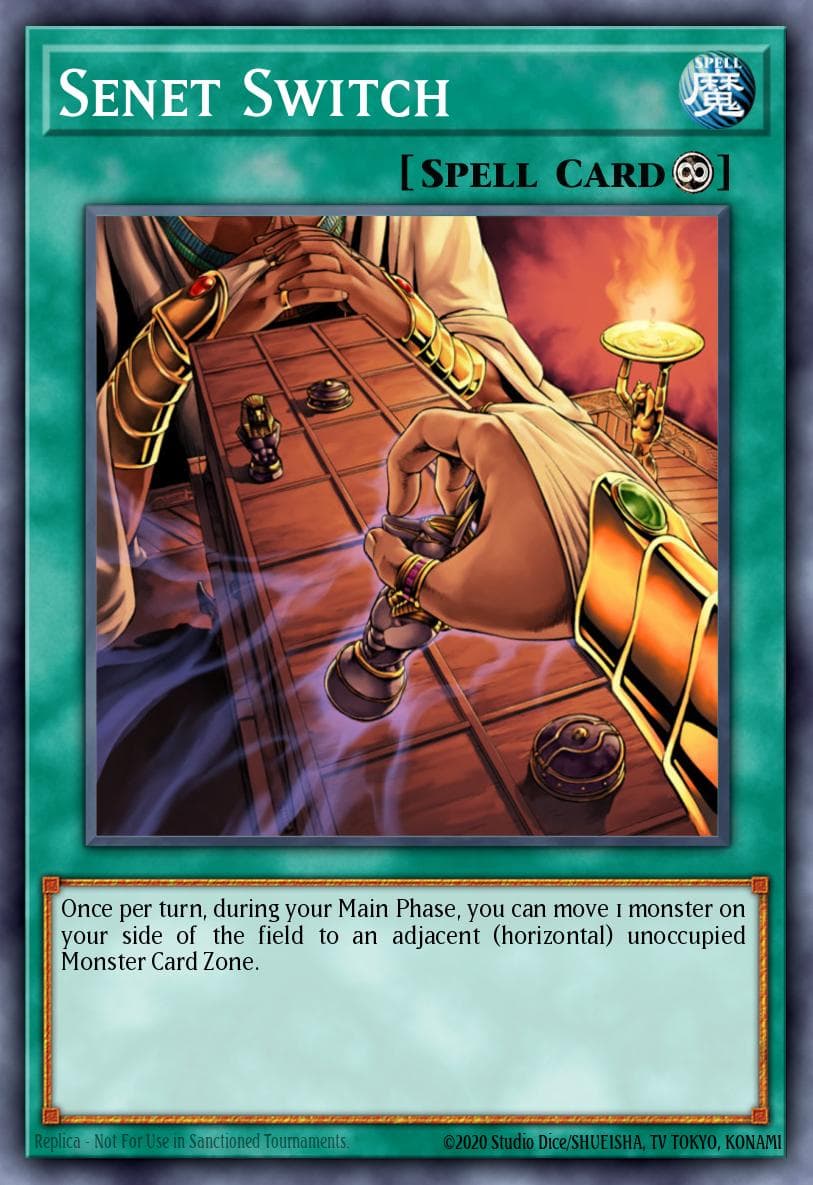 Carte Yu-Gi-Oh! Senet Switch #048 — Cyberdark Impact